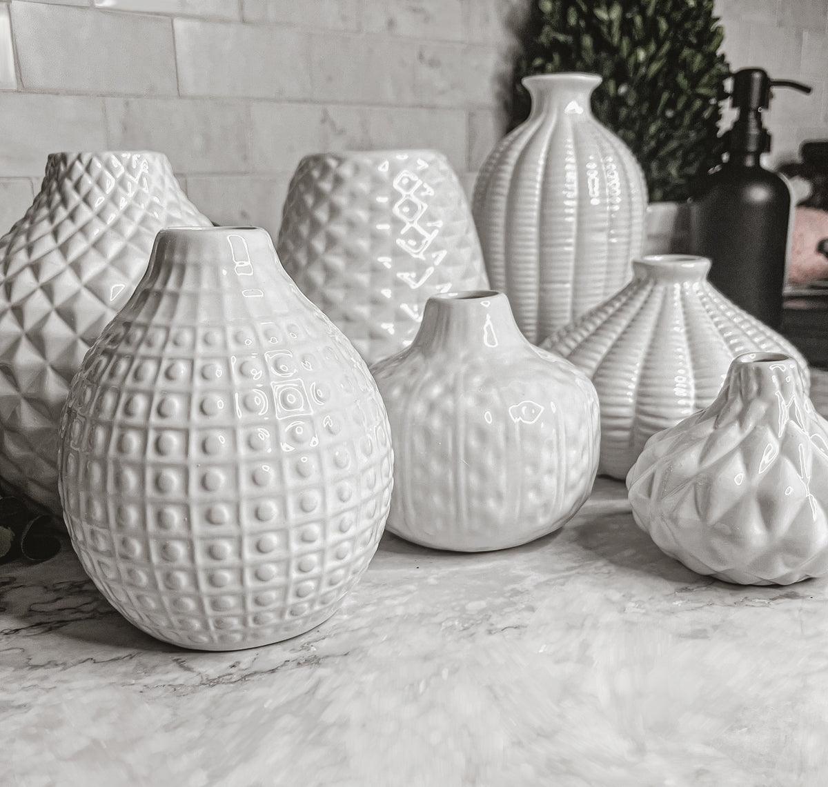 Whitney Textured Ceramic Vase