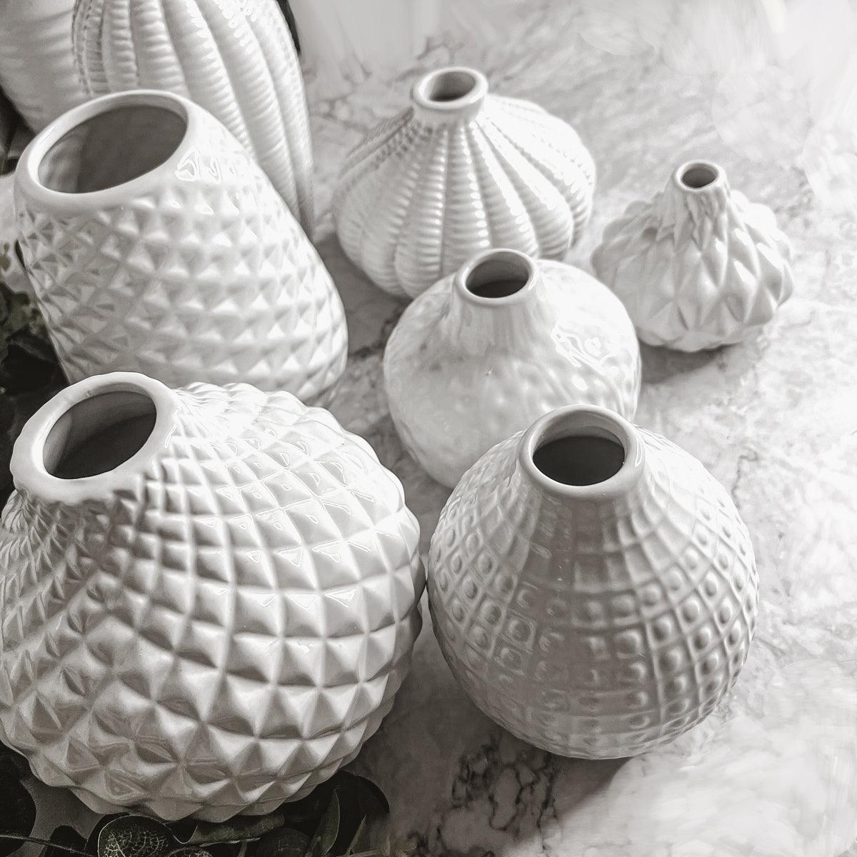 Whitney Textured Ceramic Vase