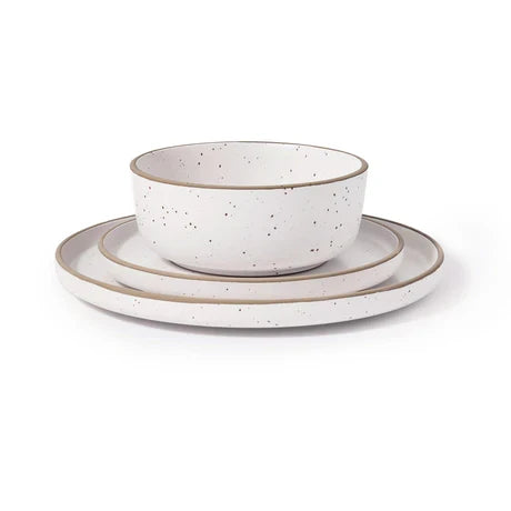 Inwood Speckled Stoneware Set — 12 Pieces