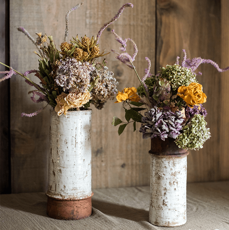 Restoration Textured Ceramic Vase