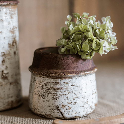 Restoration Textured Ceramic Vase