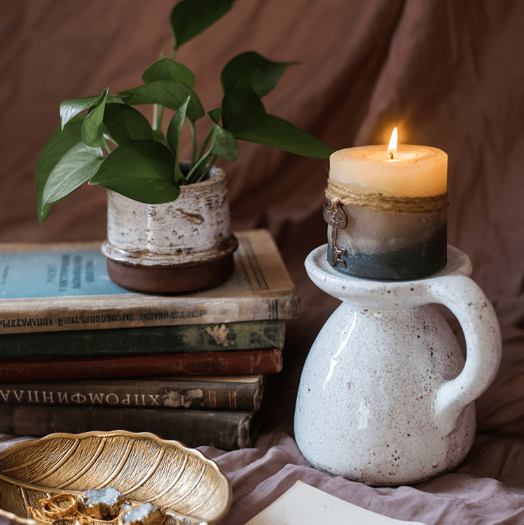 Restoration Textured Ceramic Vase