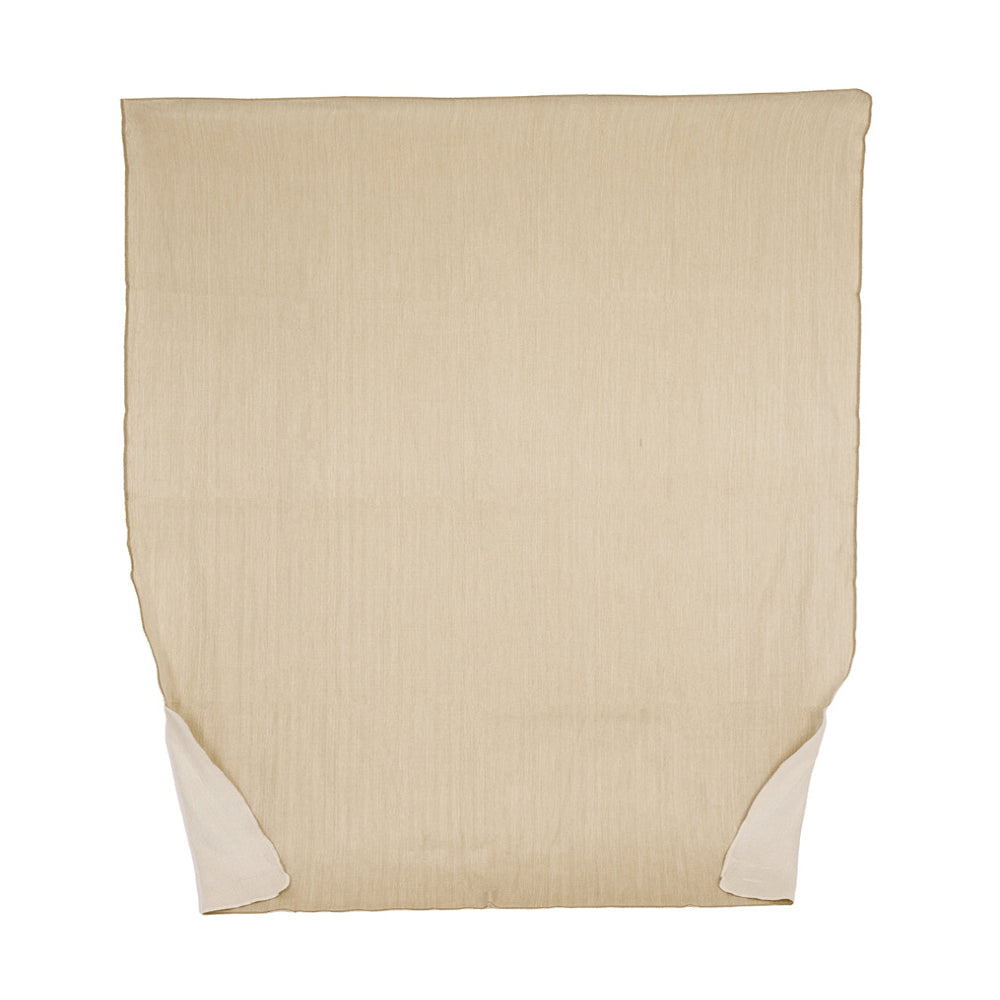 Kani Reversible Alpaca Throw — Tobacco & White