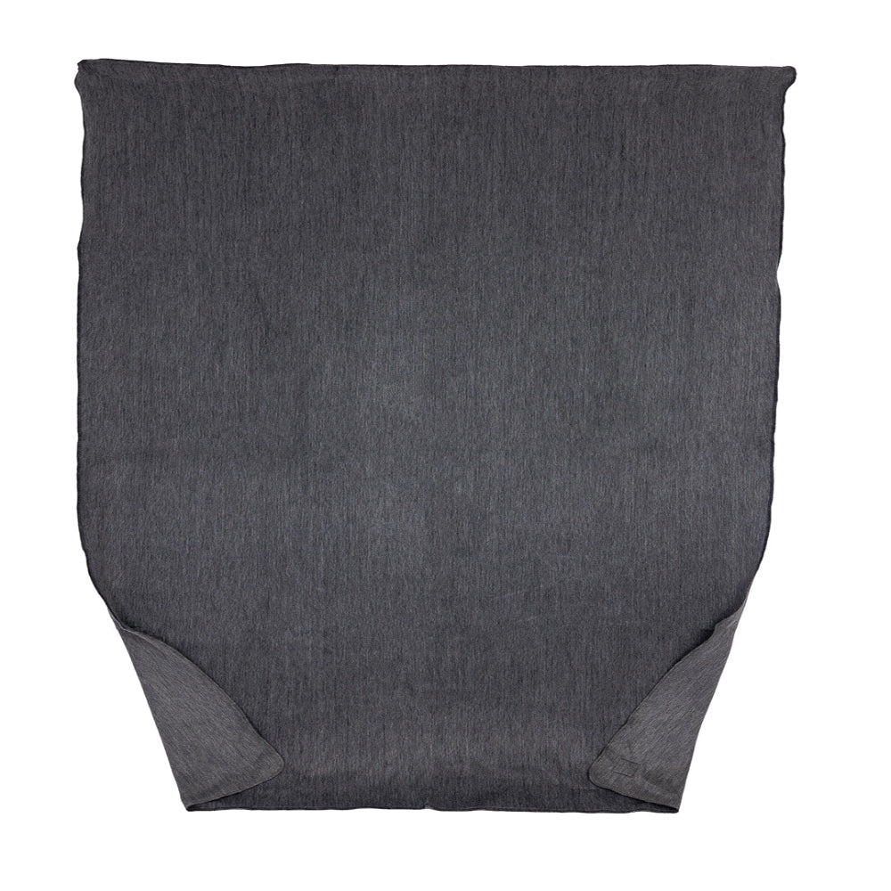 Kani Reversible Alpaca Throw — Storm Gray