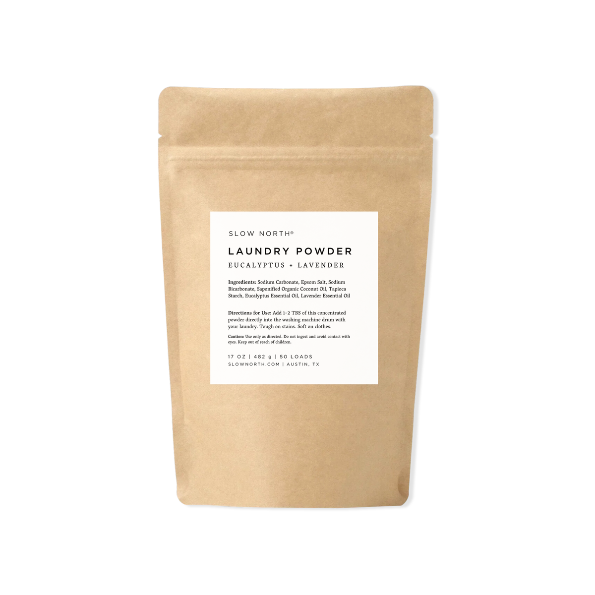 Slow North Laundry Powder — Eucalyptus & Lavender