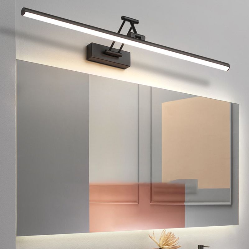 Slim LED Wall Sconce — Black / L100CM
