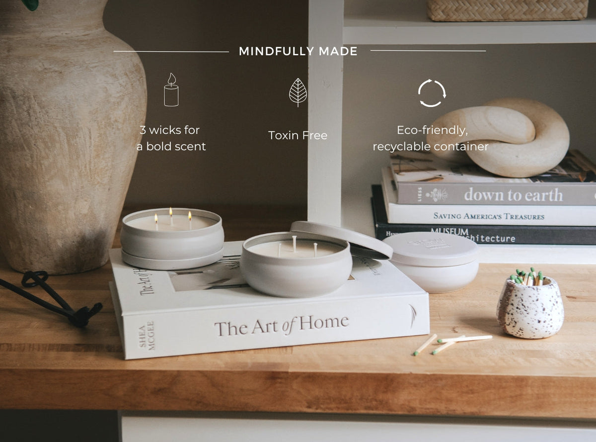 Woodland Sage Three-Wick Candle