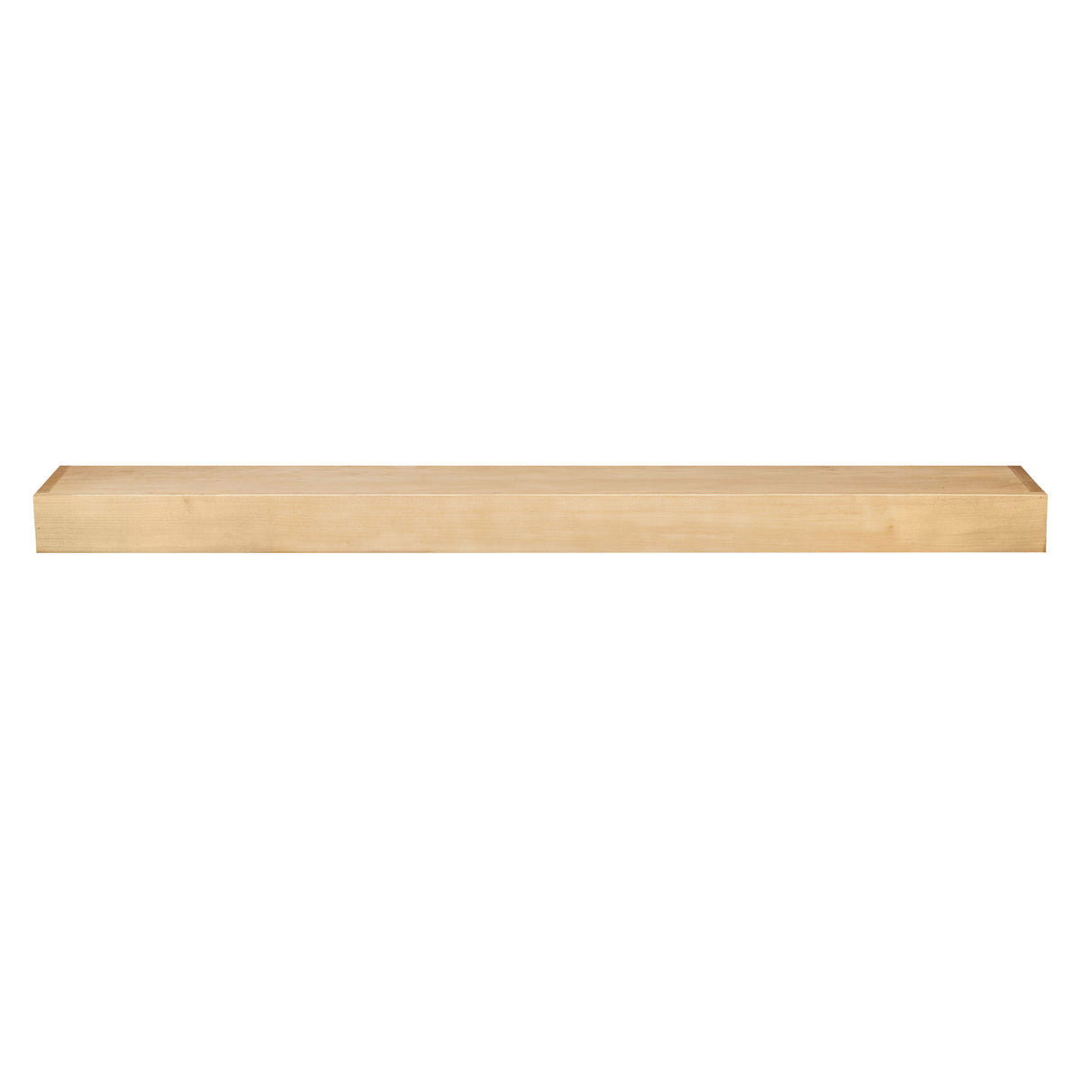 Farmhouse Poplar Floating Kitchen Shelf