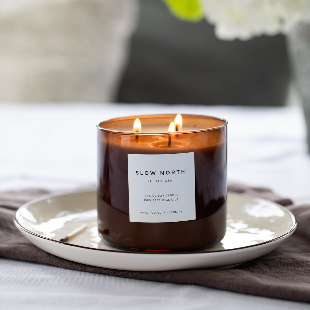 Of the Sea Three-Wick Soy Candle
