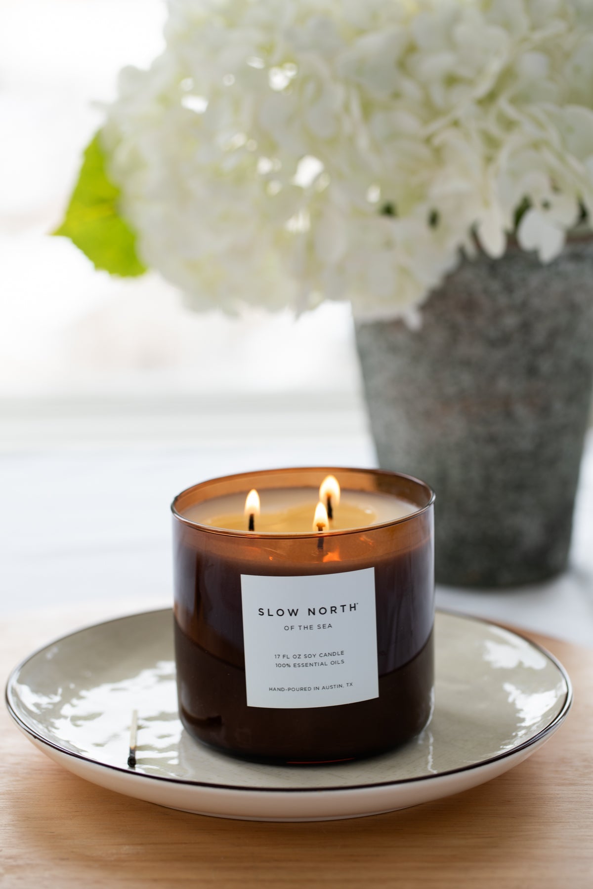 Of the Sea Three-Wick Soy Candle