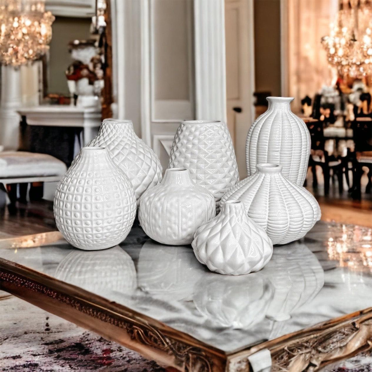 Whitney Textured Ceramic Vase