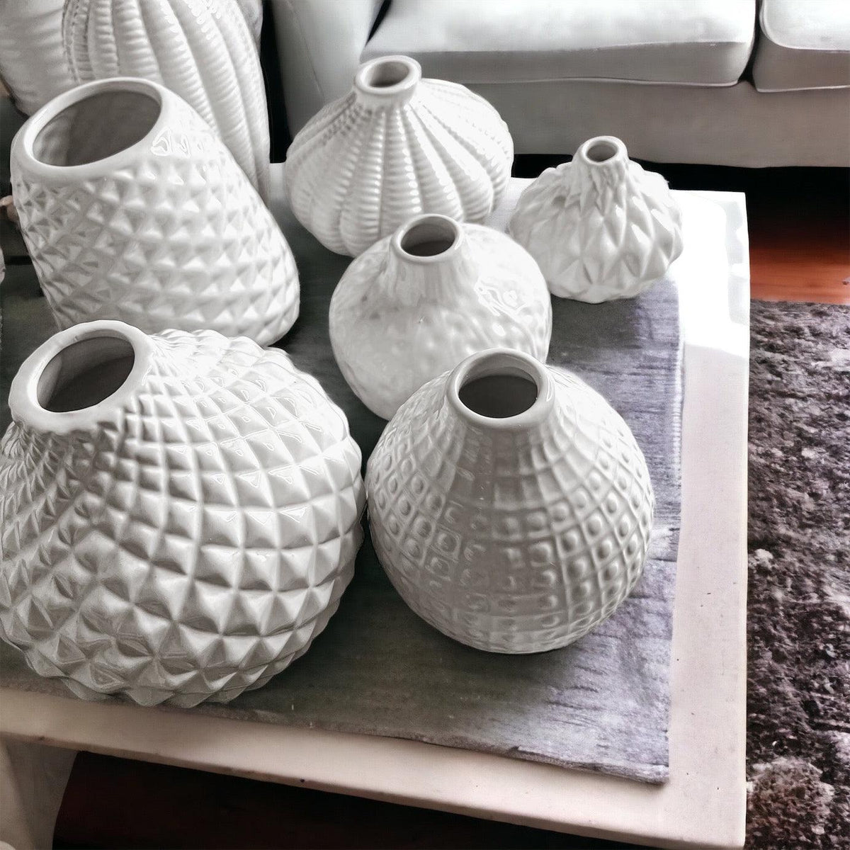 Whitney Textured Ceramic Vase