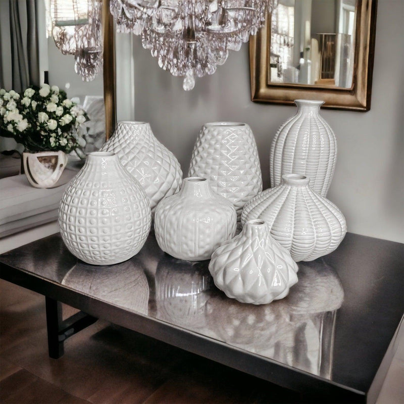 Whitney Textured Ceramic Vase