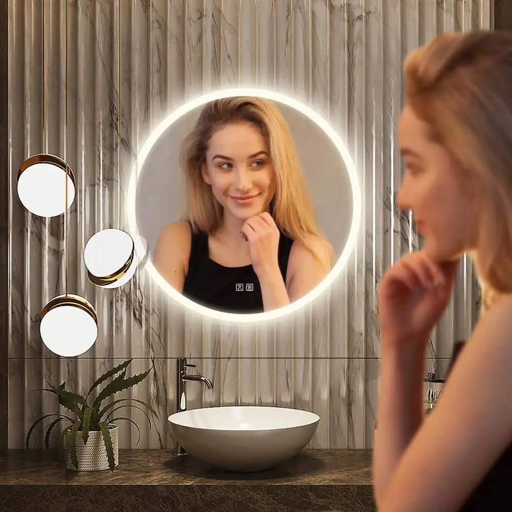 Round LED Vanity Mirror