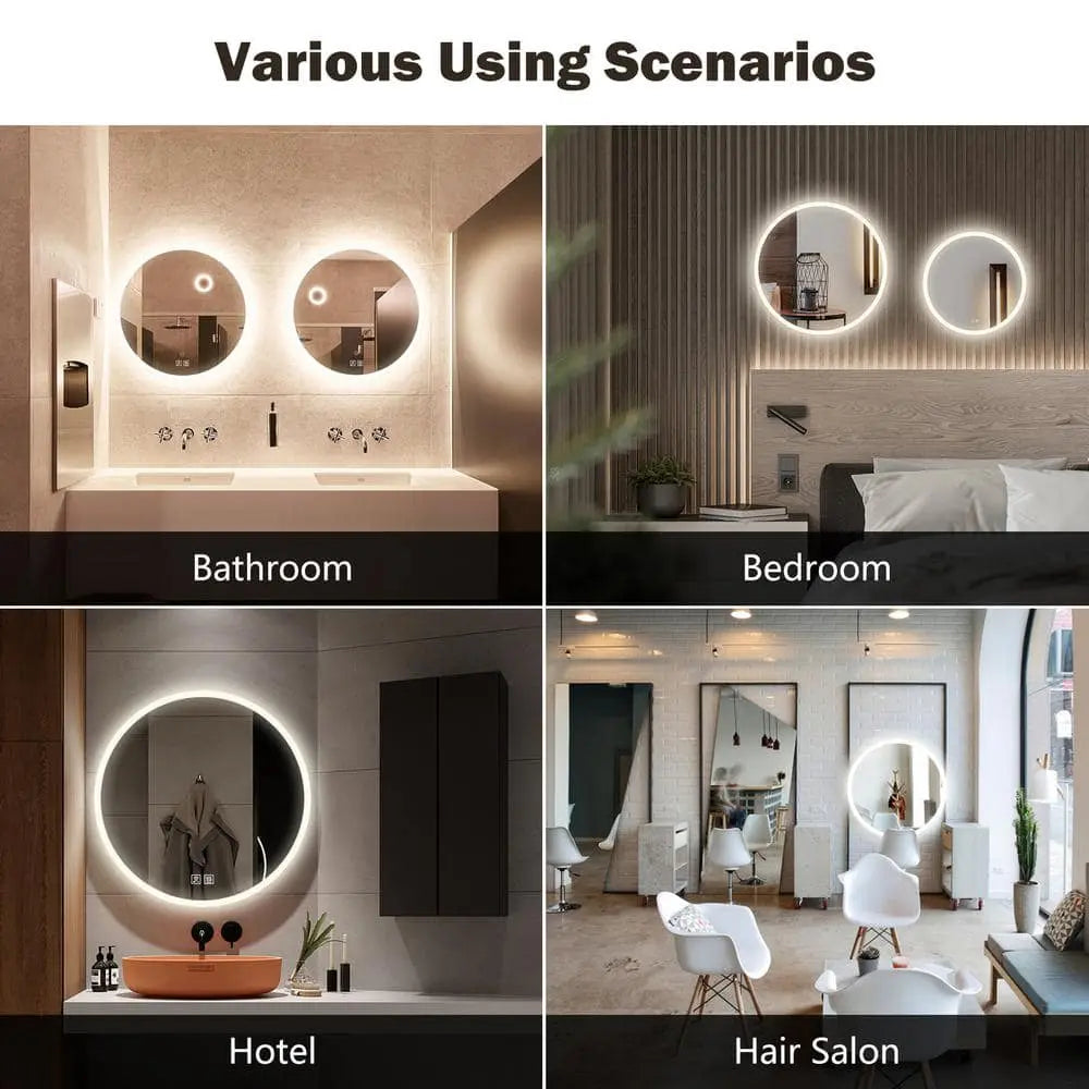 Round LED Vanity Mirror