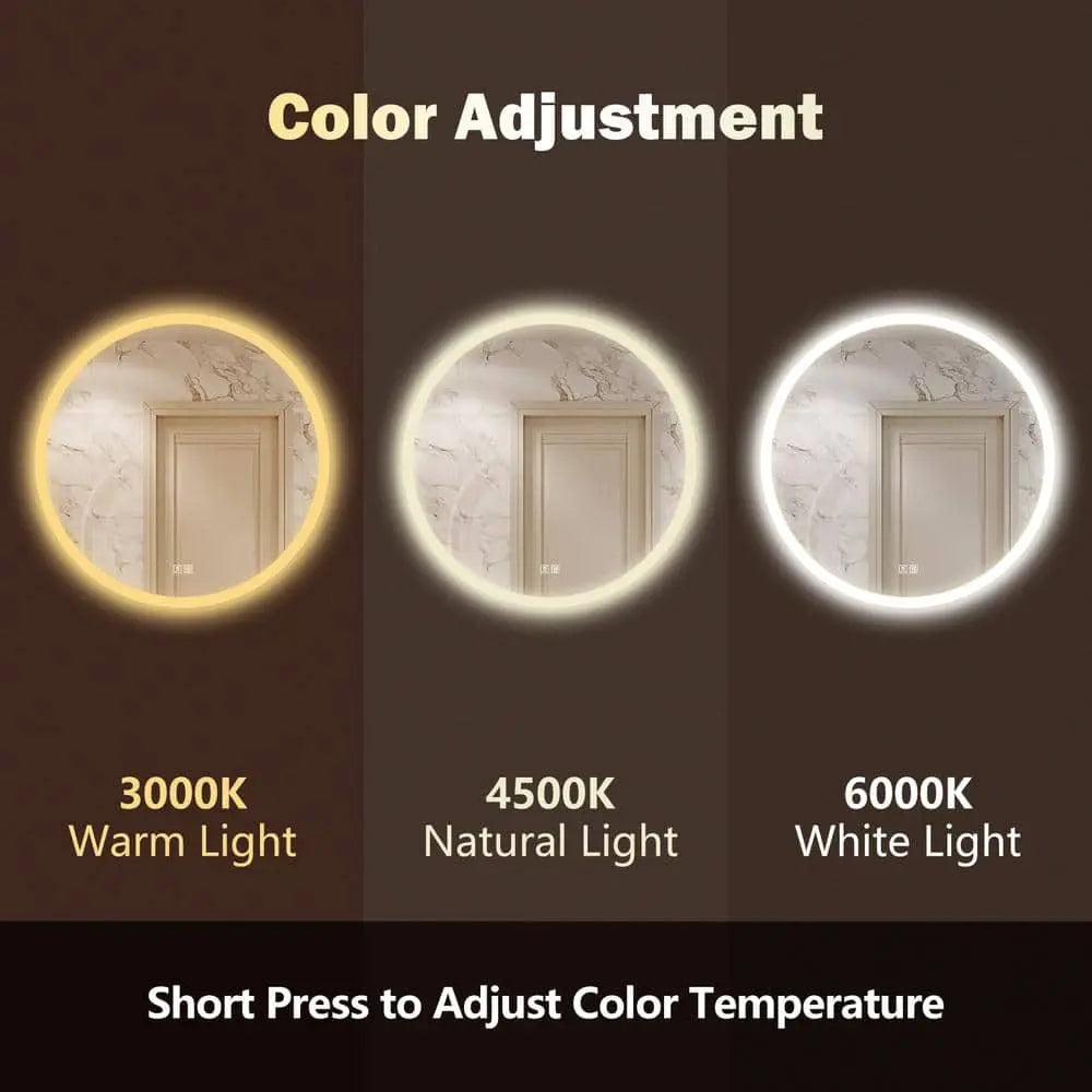 Round LED Vanity Mirror