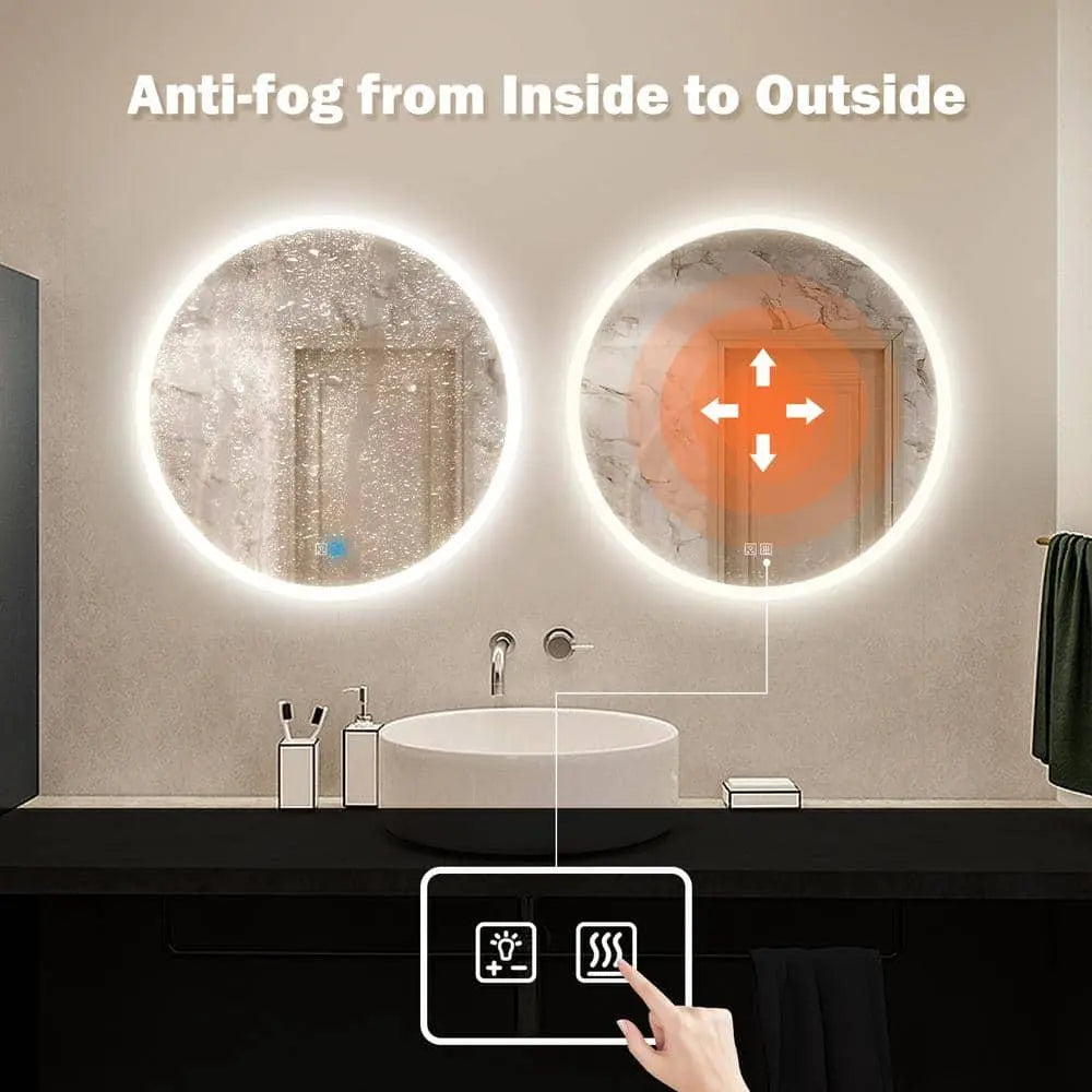 Round LED Vanity Mirror
