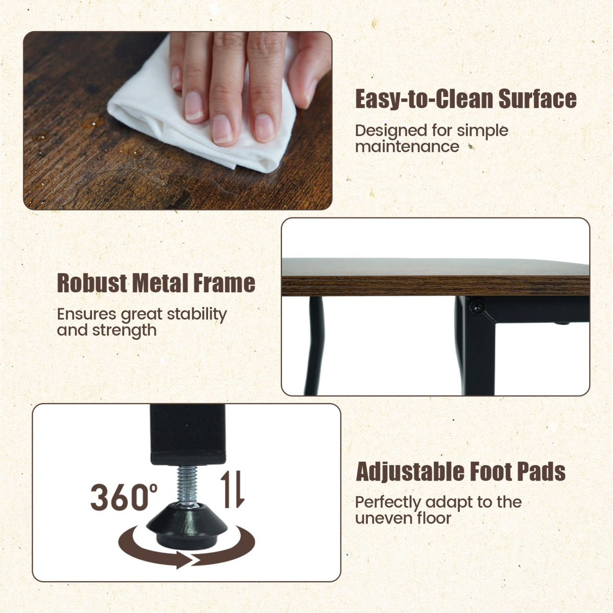 Charging Side Tables — Set of Two