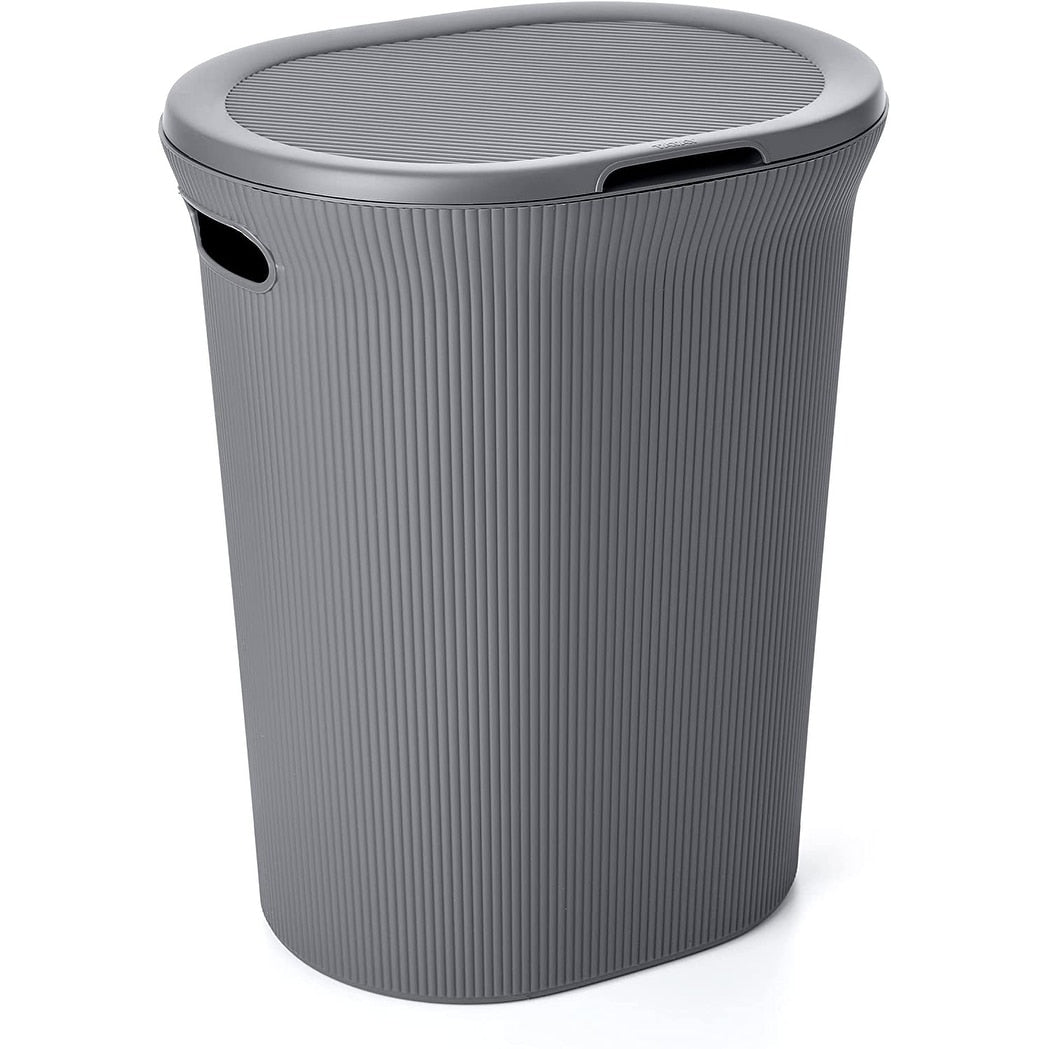Superio Ribbed Laundry Hamper — 40 Liter