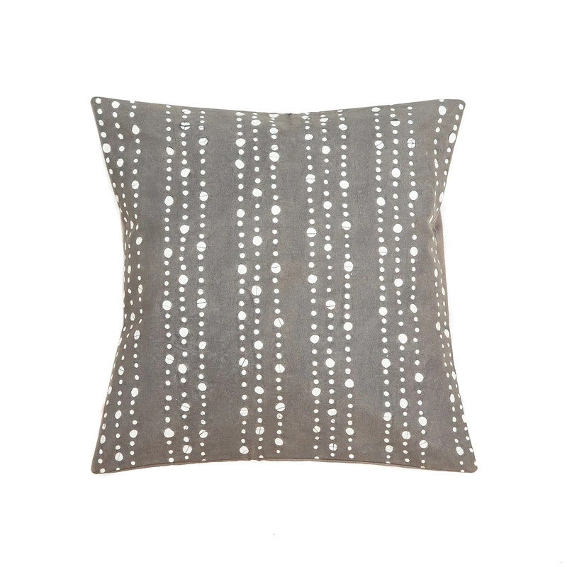 Lunar Dots Pillow Cover — Gray
