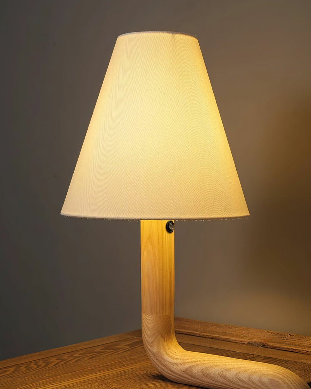 Velora Bentwood Table Lamp