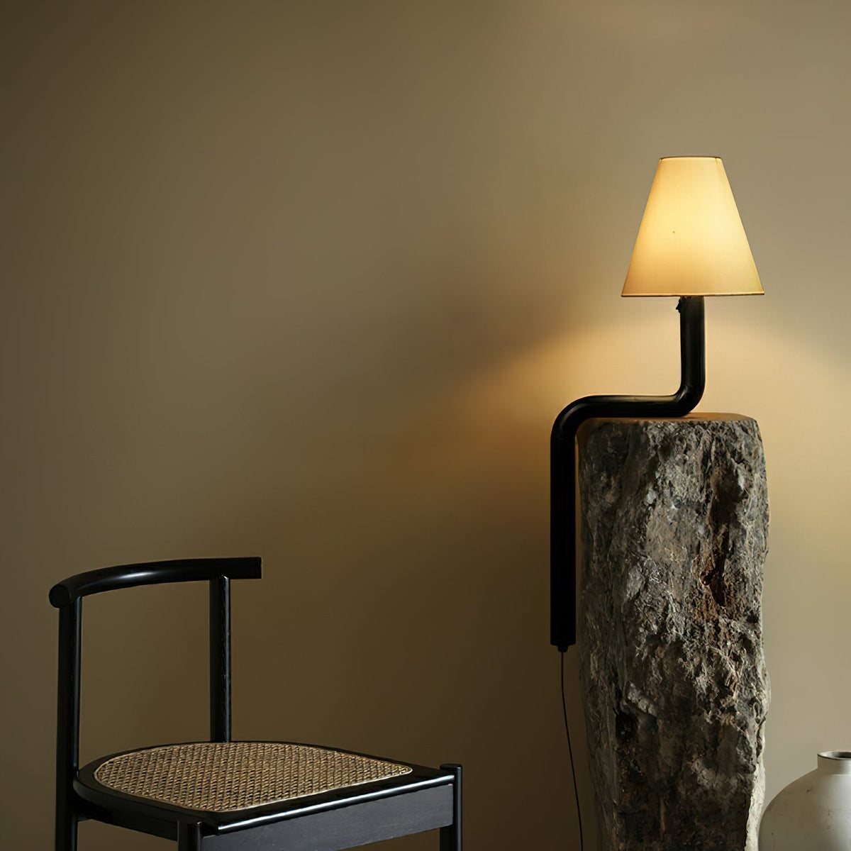 Velora Bentwood Table Lamp