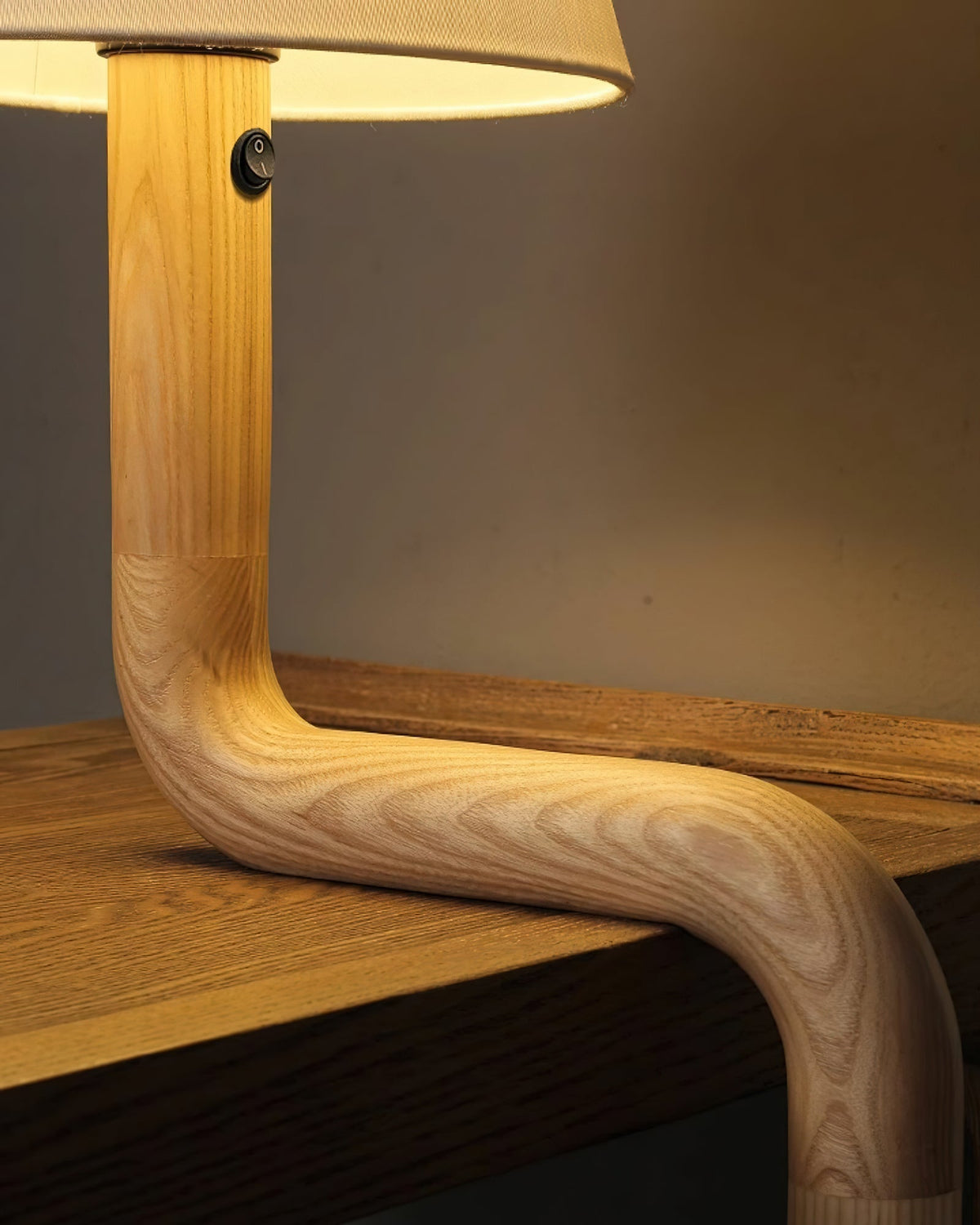 Velora Bentwood Table Lamp