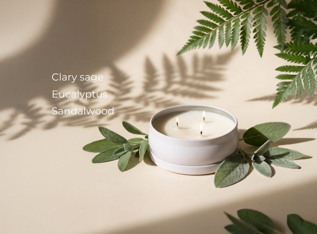 Woodland Sage Three-Wick Candle