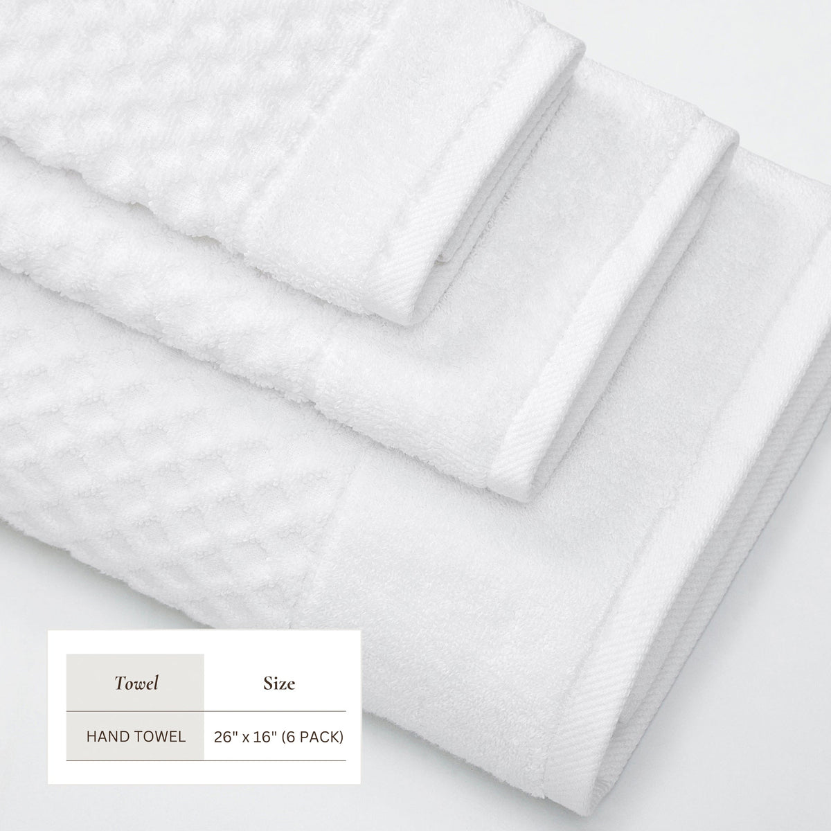 Grayson Diamond Waffle Cotton Towels