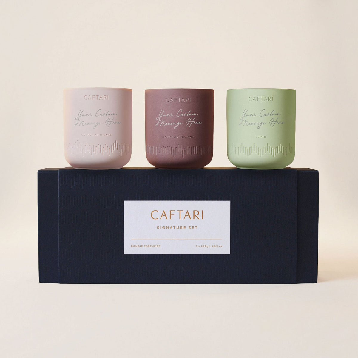 Caftari Signature Candle Gift Set