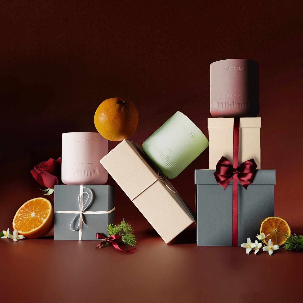 Caftari Signature Candle Gift Set