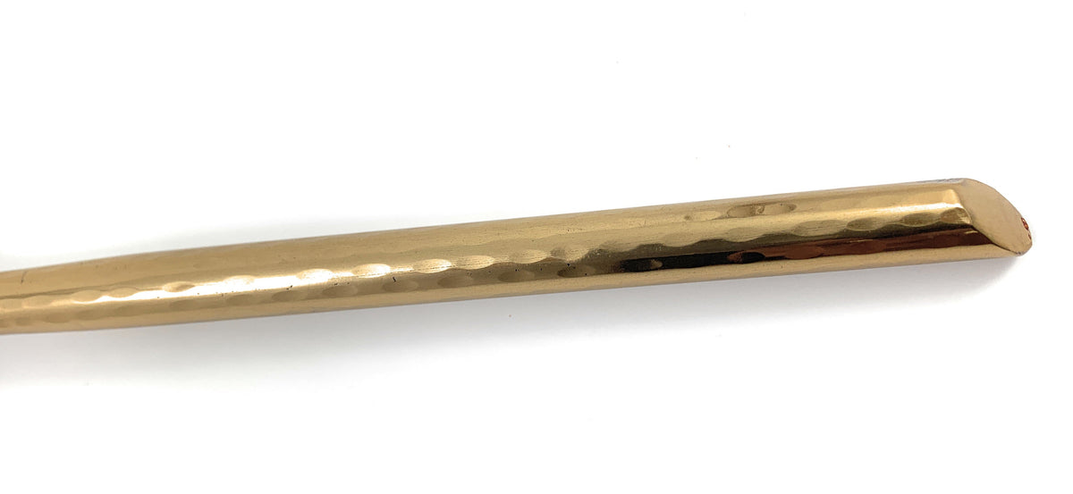 Gold-Finish Dinner Forks — Set of Six