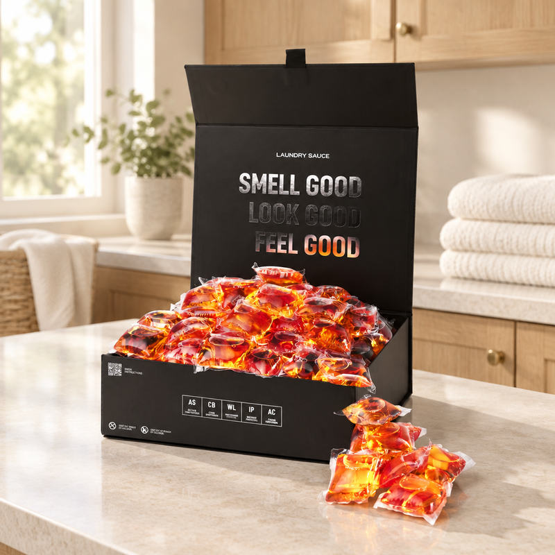 Laundry Sauce Detergent Pods