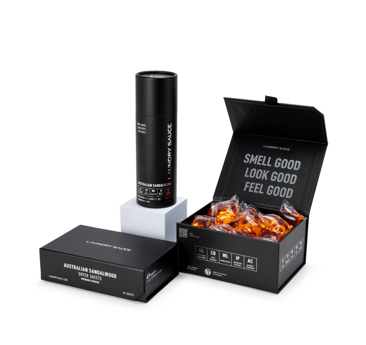 Laundry Sauce Essentials Bundle — Australian Sandalwood / 30 Pods